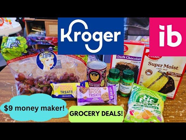 MONEY MAKER KROGER IBOTTA COUPONING HAUL! AWESOME DEALS AT KROGER! SAVING ON GROCERIES AND FOOD 