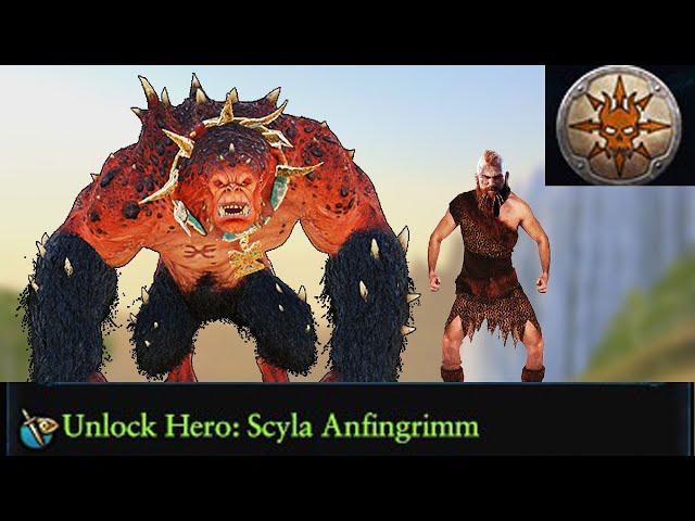 Norsca Can Recruit Khorne Legendary Hero, Scyla Anfingrimm in Campaign