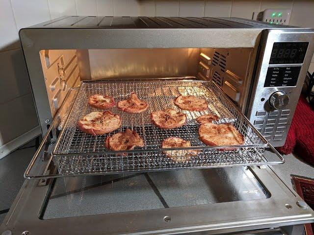 Cinnamon Apple Chips, NuWave Bravo Smart Oven Fruit Dehydrated