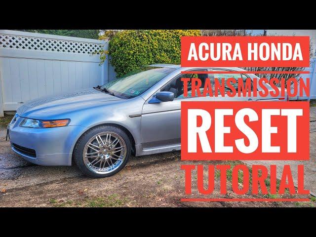 HOW TO RESET ACURA HONDA ECU TRANSMISSION FACTORY TUTORIAL