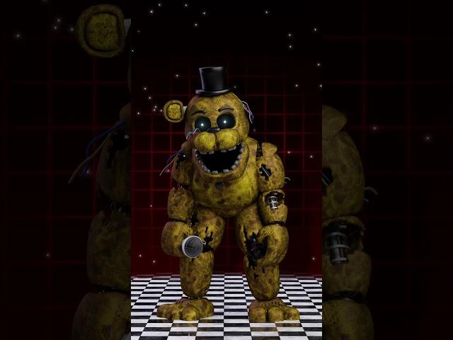 Withered Golden Freddy FNaF Animation