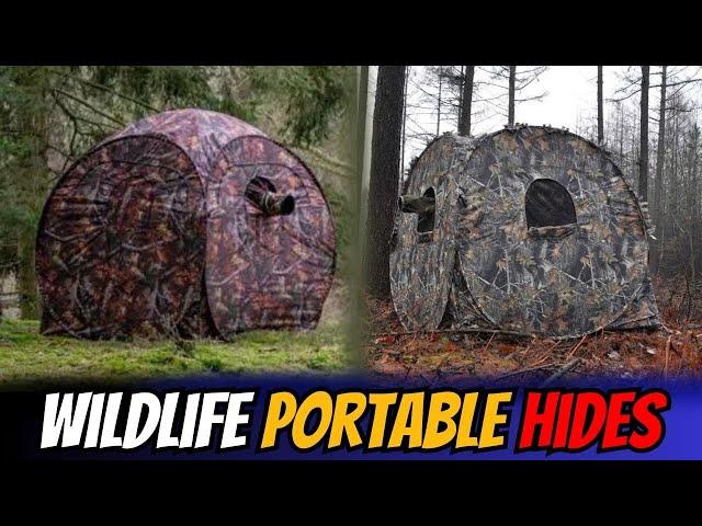 Unleash Your Inner Wildlife Photographer: Top Portable Hides and Camouflage Gear for 2024