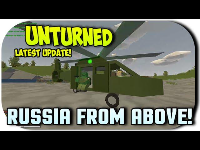 RUSSIA MAP from New Helicopter! | Unturned