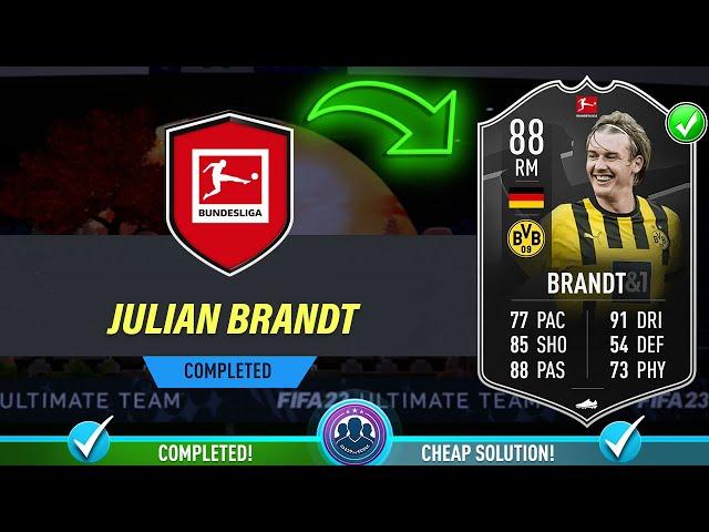 88 POTM Julian Brandt SBC Completed - Cheapest Solution & Tips - Fifa 23