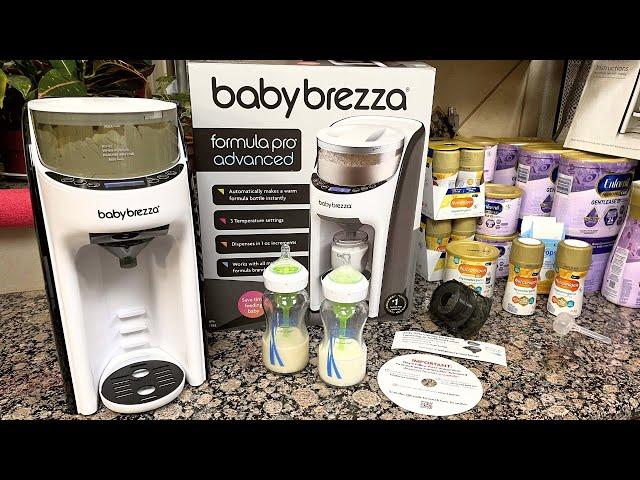 Unboxing + Easy Setup: Baby Brezza New & Improved Formula Pro Advanced Formula Dispenser Machine