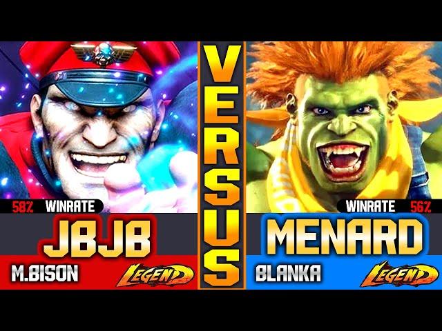 SF6 MenaRD (Blanka Vs JB) M.Bison ▰ High Level