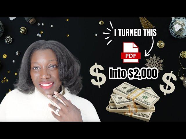 MAKE $2,000 BY CHRISTMAS BY DOING THIS!  PASSIVE INCOME | MAKE MONEY ONLINE | DIGITAL PRODUCTS 