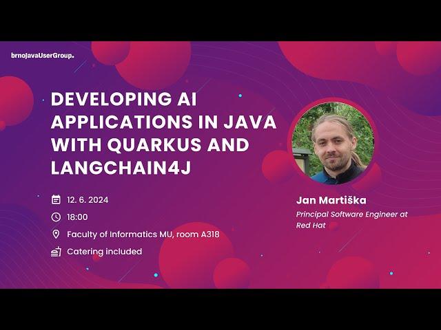 Developing AI applications in Java with Quarkus and Langchain4j