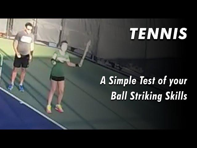 207 A Simple Test of the Ball Striking Skills.