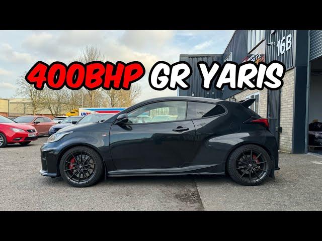 400BHP Toyota GR Yaris dyno power runs