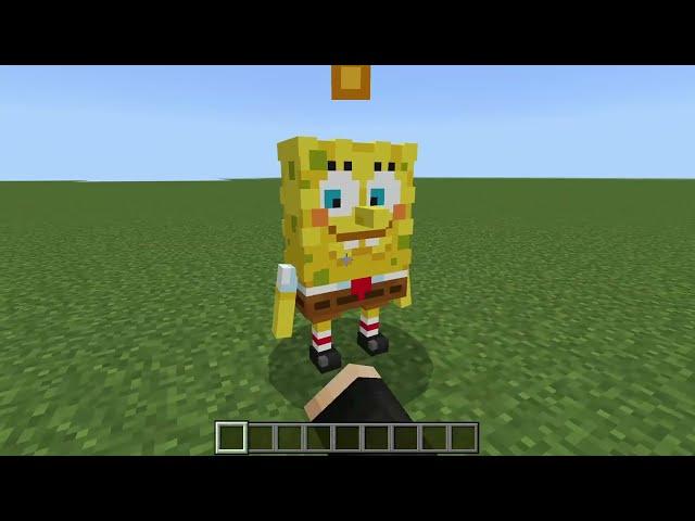 SpongeBob SquarePants ADDON in Minecraft PE