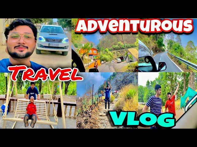 Nainital Adventurous travel vlog | road trip | way to nainital #roadtrip #travel