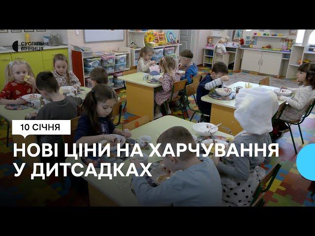 Нові ціни на харчування у дитсадках Вінниці: у чому причина зростання та скільки платитимуть батьки