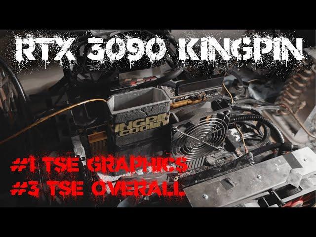 EVGA RTX 3090 KINGPIN Breaks 3DMark Time Spy Extreme Graphics Score RECORD on LN2 @ 2.7GHz