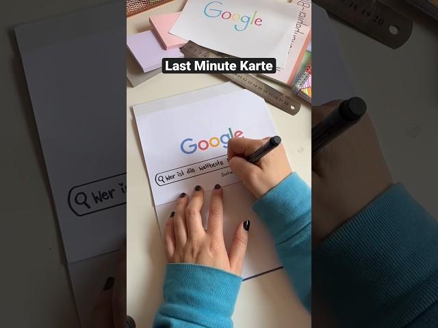 DIY Karte für Muttertag  Süße Last Minute Geschenkidee #muttertag