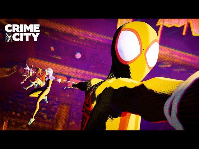 Spider Crew Vs Spot | Spider-Man: Across the Spider-Verse 2023