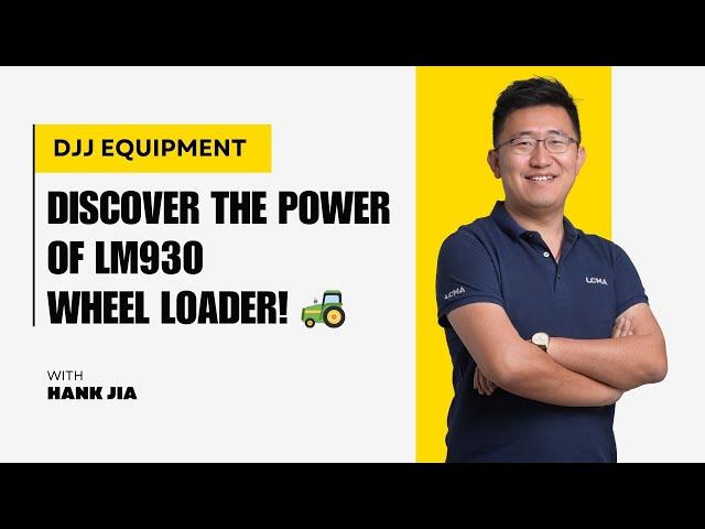 Explore LM930: 2024 LGMA 3.8 Ton Wheel Loader For Sale