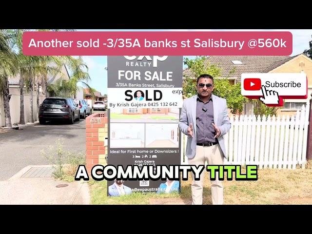 Sold Update 3/35A Banks ST Salisbury | Krish Gajera Exp Realty