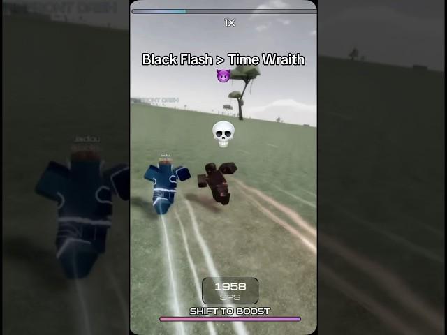 Imagine If They Added BLACK FLASH As The New Time Wraith  #robloxshorts #flashpoint #blackflash