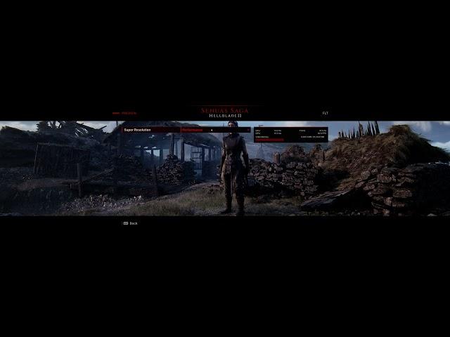 Hellblade 2 Senuas Saga GRAPHICS MENU