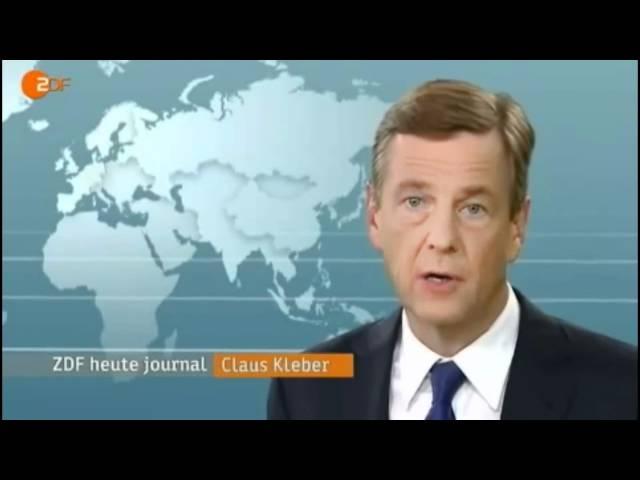 ZDF | heute-journal | Intro Mit Analoger Uhr im alten Design