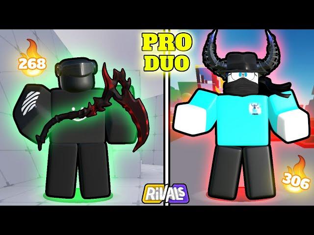 RIVALS BEST PRO DUO GAMEPLAY! 100 WIN STREAK!