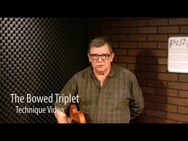 The Bowed Triplet - FREE Irish Fiddle Lesson by Kevin Burke