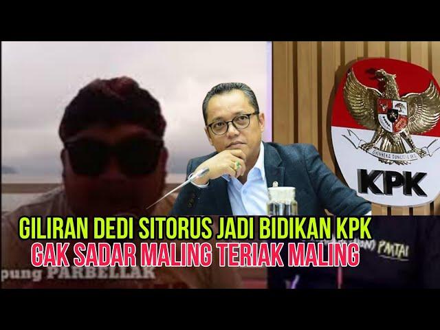 SEKARANG DEDI SITORUS DIBIDIK KPK, SATU PERSATU ELIT PDIP AKAN SEPERTI HASTO JADI TERSANGKA