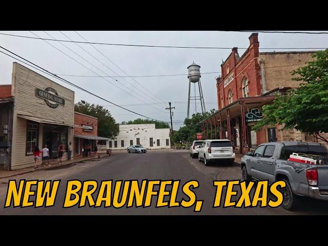 New Braunfels, Texas! Drive with me through a Texas town!