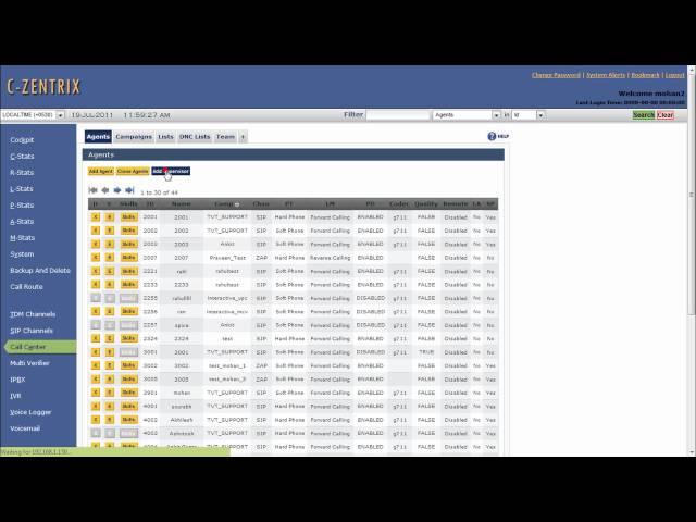 C-Zentrix Call Center Agents