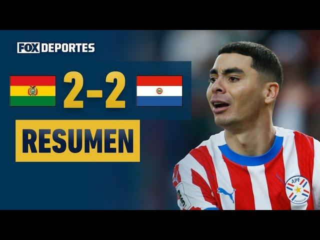  LA 'ALBIRROJA' SALVA EL EMPATE | Bolivia 2-2 Paraguay | HIGHLIGHTS | Fecha 12 | SAWCQ