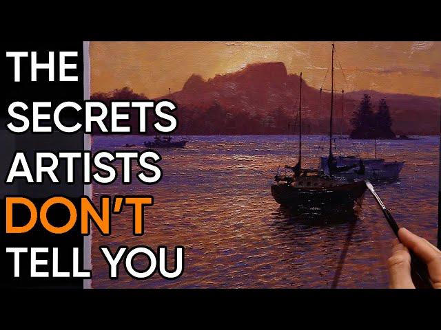 HOW TO PAINT SUNSETS LIKE A PRO! | Oil Painting Tutorial