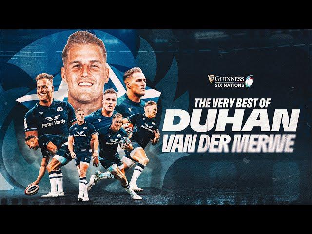 Record try scorer | Duhan Van der Merwe 󠁧󠁢󠁳󠁣󠁴󠁿 | Rugby's Best