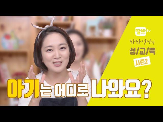 [라라언니] 아기는 어디서 나와요? 정말 궁금해요~!