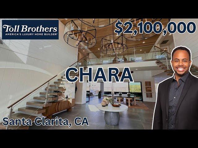 CHARA Stunning New Toll Brothers Home Tour | Tesoro Highland, Alta Monte, Santa Clarita, CA