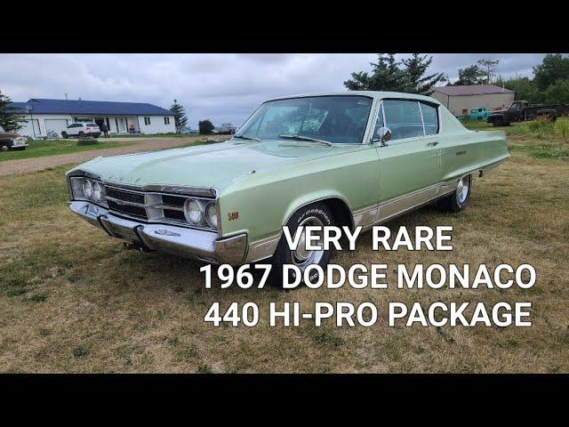 Rare Dodge Monaco 500: Walkaround of the Hi-Performance 440 V8 with 6-Pack