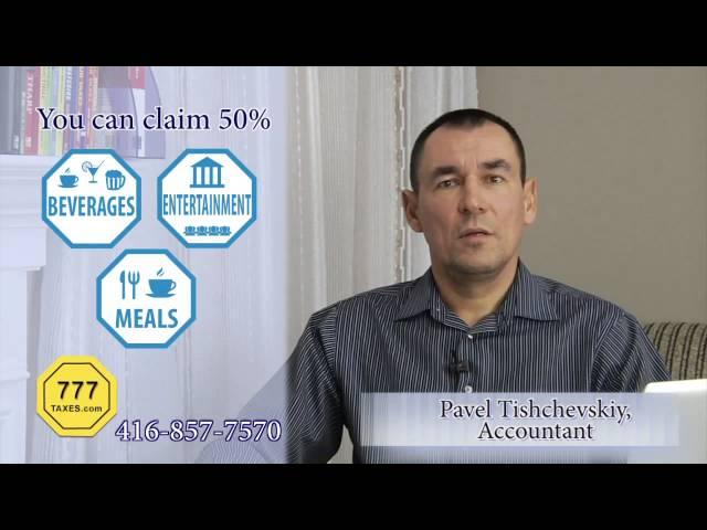 Tax time with Pavel Tishchevsky #7.Gifts, promotions, meals and entertainment expenses