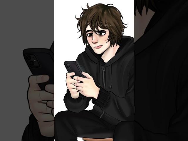 Uh oh #oc #myoc #drawing #sketchful #originacharacter #sketchbook #artist