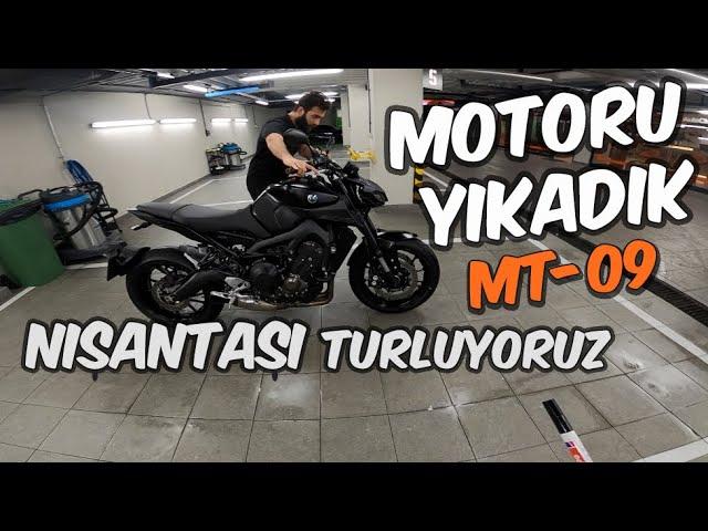 MT-09 DETAYLI TEMİZLİK / NİŞANTAŞI TURU MOTOVLOG