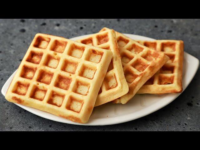 ТВОРОЖНЫЕ ВАФЛИ в вафельнице  Самый удачный рецепт!  WAFFLES recipe