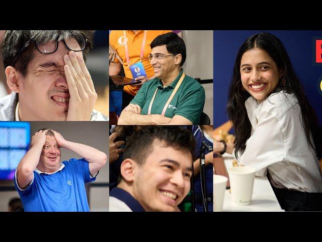 Vishy vs Nodirbek incident, Firouzja's blunder, high adrenaline stuff in London