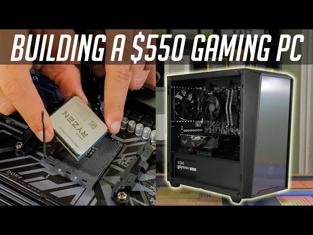 HOW TO: Build a $550 Gaming PC! (2020)