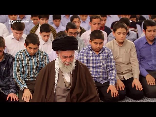 shia congregational prayer in iran  | prayer by ayatollah seyyed ali khamenei | shiite | syiah solat