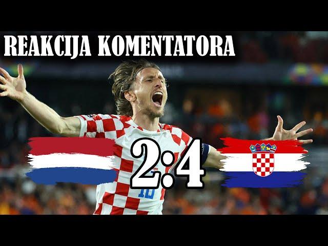 Nizozemska vs Hrvatska 2:4 | Reakcija Balkanskih komentatora (AUDIO) 14.6.2023