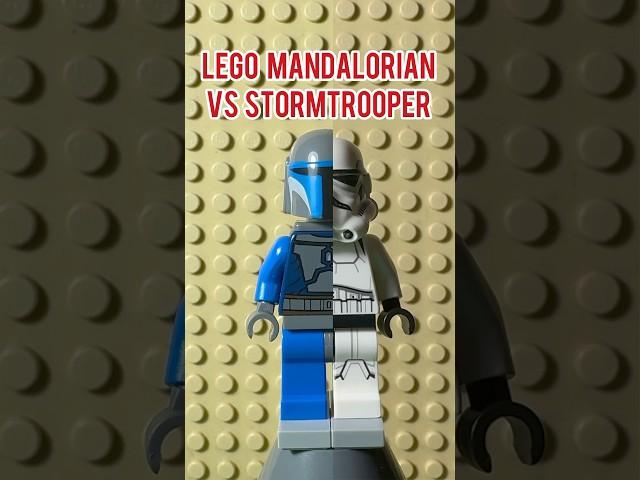 Lego Star Wars Mandalorian VS Stormtrooper #lego #legostarwars