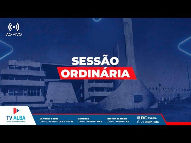 SESSÃO ORDINÁRIA - 22/10/2024