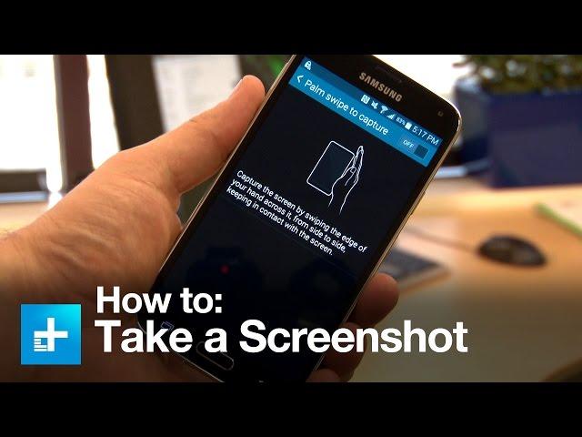 How to take a screenshot with Samsung Galaxy Android smartphones