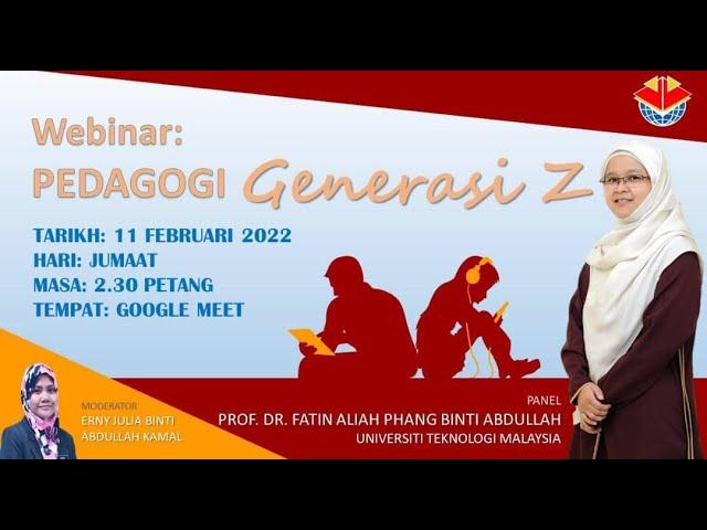 Webinar Pedagogi Generasi Z