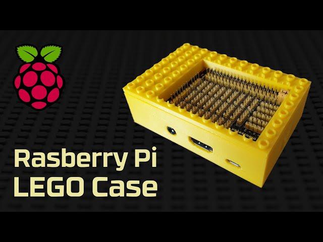How to 3D print a LEGO case for Raspberry-Pi 3