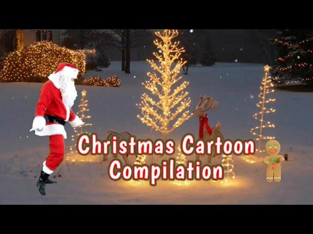 80's 90s Christmas Cartoon Compilation with commercials and bumpers |